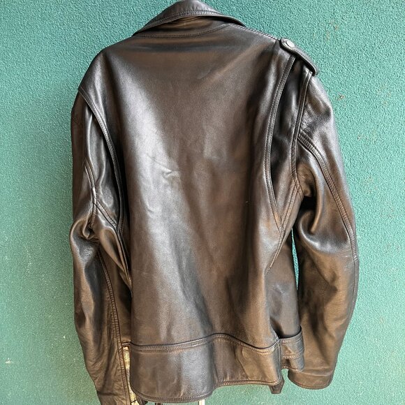3.1 Phillip Lim Leather Motorcycle Jacket Women's Tag Medium - Picture 10 of 10